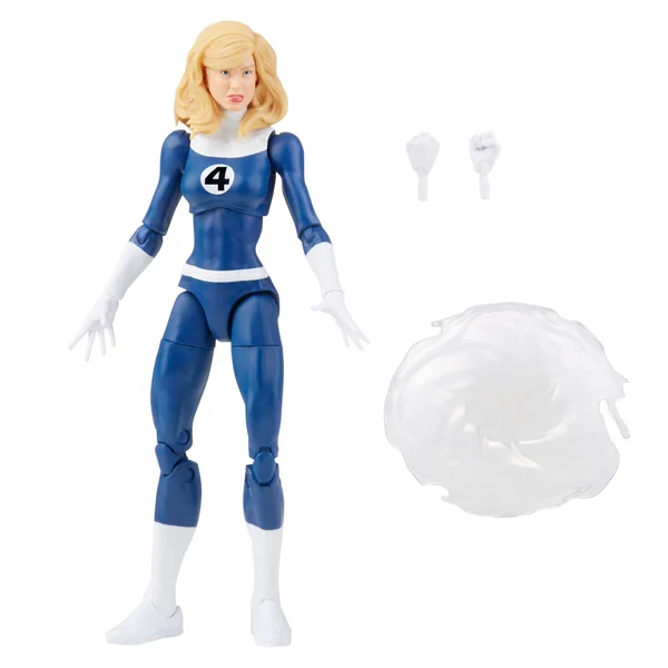 Invisible Woman figurine Fantastic Four Marvel Legends Retro Collection Hasbro 15 cm