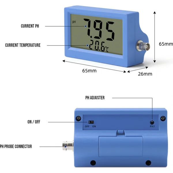 INVITAL pH mètre avec sonde