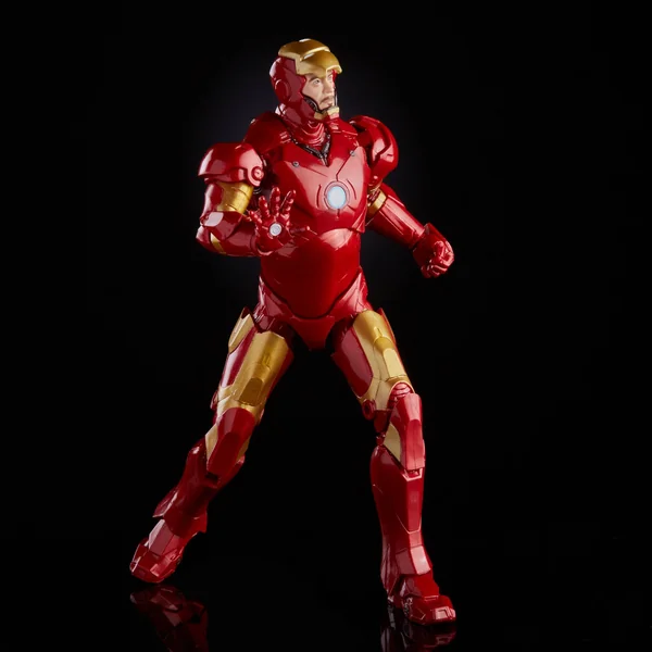 IRON MAN MARK III FIGURINE THE INFINITY SAGA MARVEL LEGENDS HASBRO 15 CM