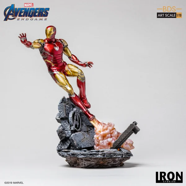 IRON MAN MARK LXXXV STATUETTE 1/10 AVENGERS ENDGAME BDS ART SCALE IRON STUDIOS 29 CM