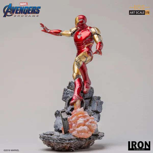 IRON MAN MARK LXXXV STATUETTE 1/10 AVENGERS ENDGAME BDS ART SCALE IRON STUDIOS 29 CM