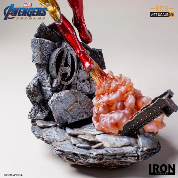 IRON MAN MARK LXXXV STATUETTE 1/10 AVENGERS ENDGAME BDS ART SCALE IRON STUDIOS 29 CM