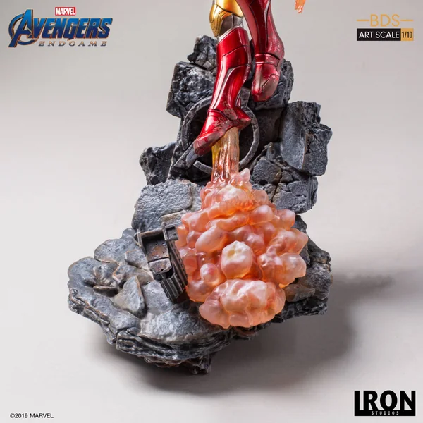 IRON MAN MARK LXXXV STATUETTE 1/10 AVENGERS ENDGAME BDS ART SCALE IRON STUDIOS 29 CM