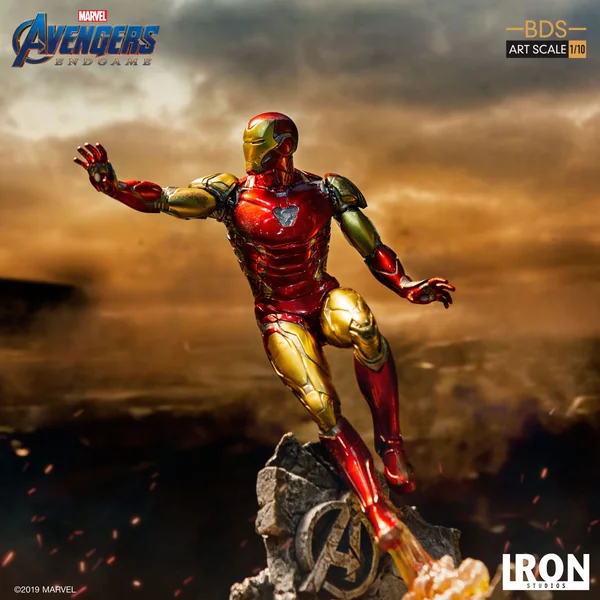 IRON MAN MARK LXXXV STATUETTE 1/10 AVENGERS ENDGAME BDS ART SCALE IRON STUDIOS 29 CM