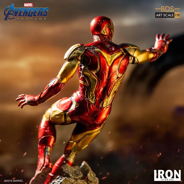 IRON MAN MARK LXXXV STATUETTE 1/10 AVENGERS ENDGAME BDS ART SCALE IRON STUDIOS 29 CM
