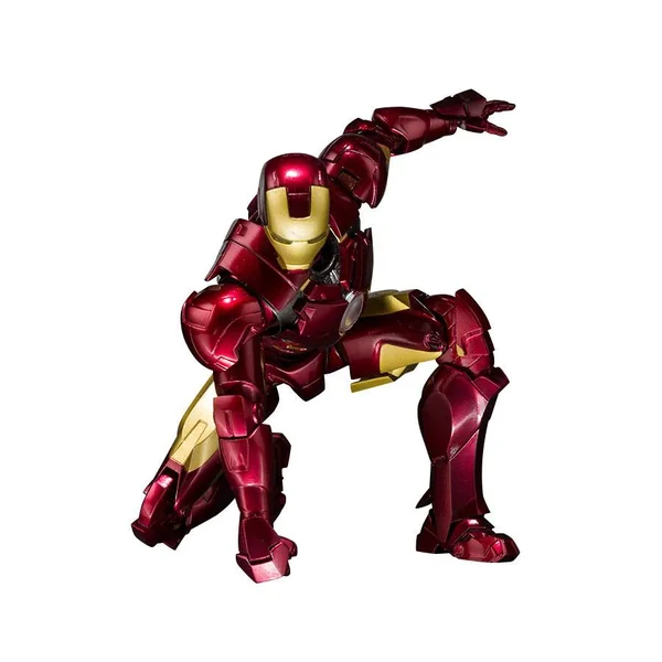 IRON MAN MARK V HALL OF ARMOR SET FIGURINE IRON MAN 2 TAMASHII NATIONS 14 CM