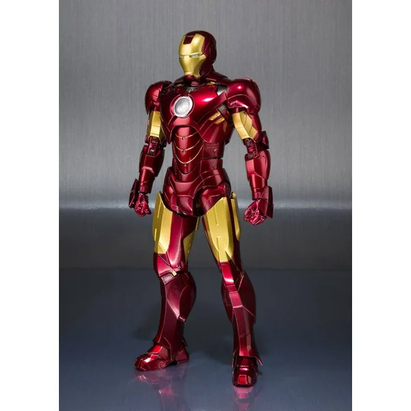 IRON MAN MARK V HALL OF ARMOR SET FIGURINE IRON MAN 2 TAMASHII NATIONS 14 CM