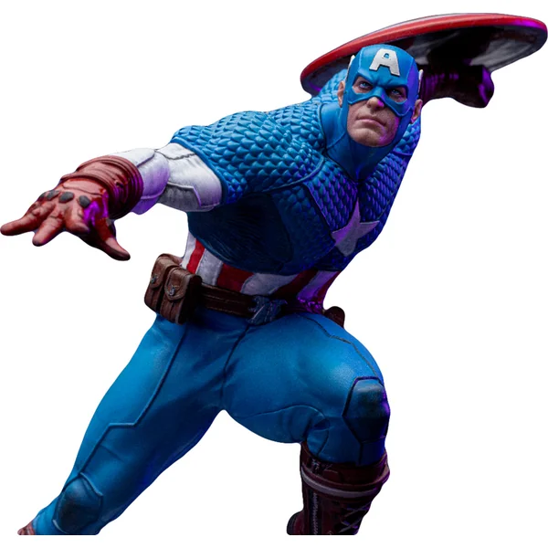 Iron Studios Marvel Comics - Captain America Gant de l'Infini Diorama Statue 1/10