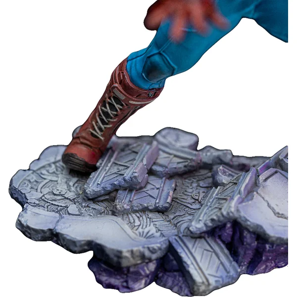 Iron Studios Marvel Comics - Captain America Gant de l'Infini Diorama Statue 1/10