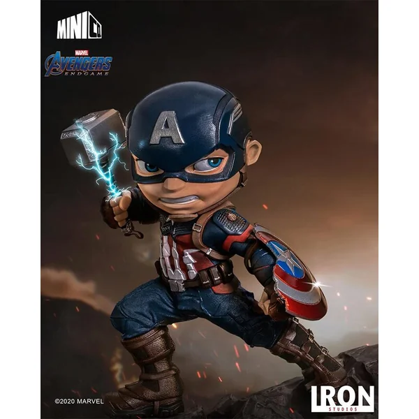Iron Studios & Minico Avengers: Endgame - Figurine Captain America