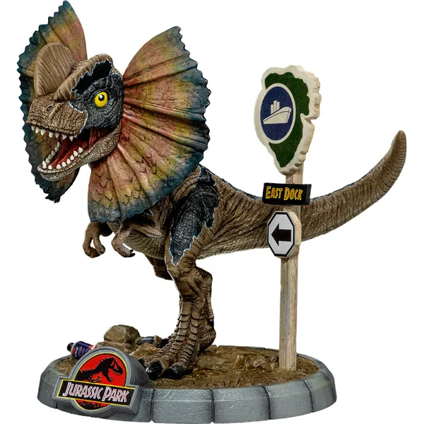 Iron Studios MiniCo Jurassic Park - Figurine Dilophosaurus