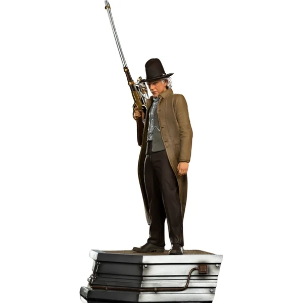 Iron Studios Retour vers le futur Partie III - Statue de Doc Brown 1/10