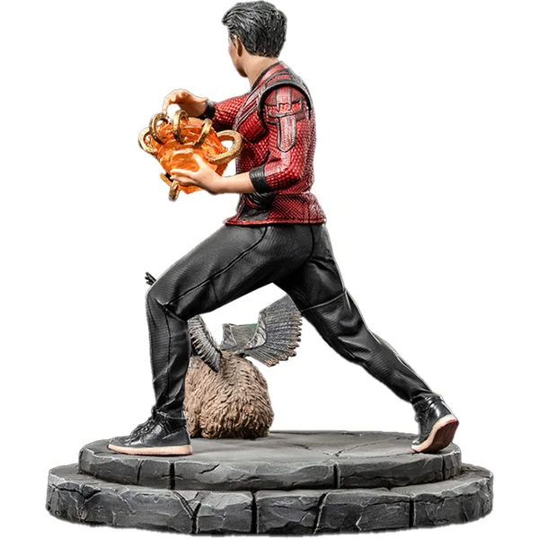 Iron Studios Shang-Chi et la Légende des Dix Anneaux - Statue Shang Chi & Morris 1/10