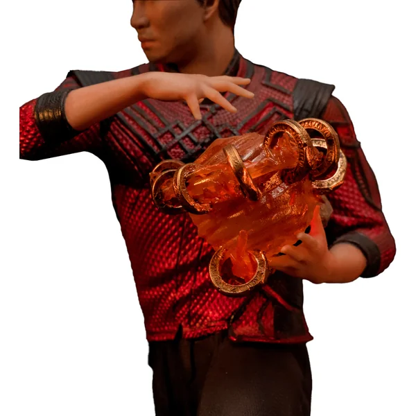 Iron Studios Shang-Chi et la Légende des Dix Anneaux - Statue Shang Chi & Morris 1/10