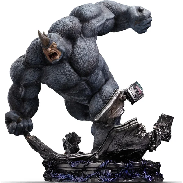 Iron Studios Spiderman vs Villains - Rhino Diorama BDS Statue 1/10