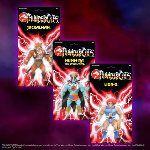 Jackalman figurine Cosmocats Vintage Collection Super7 14 cm