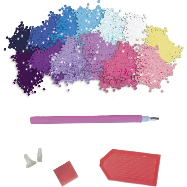 Janod Atelier Kit Créatif Maxi Clair de Lune Peinture aux Diamants
