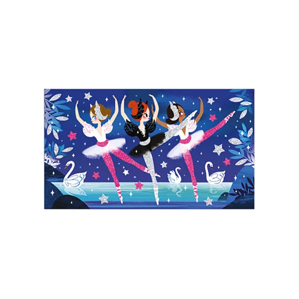 Janod Atelier Sable coloré avec paillettes Ballerine Midi 6+