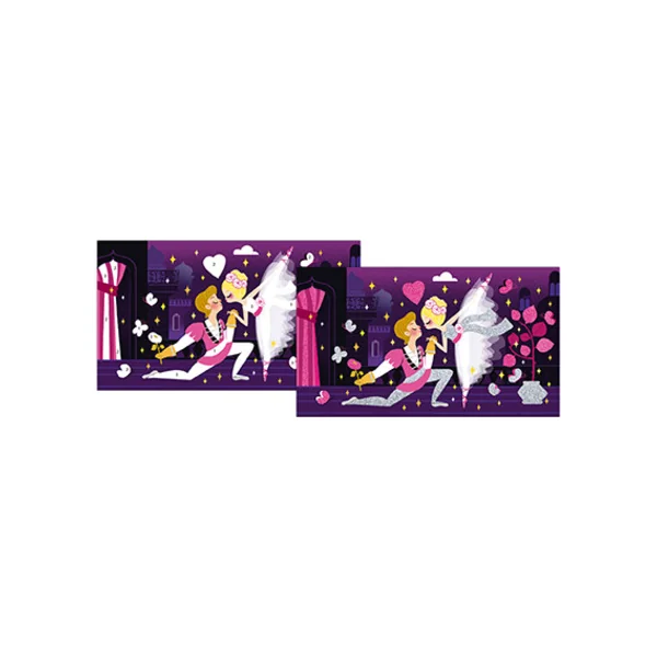 Janod Atelier Sable coloré avec paillettes Ballerine Midi 6+