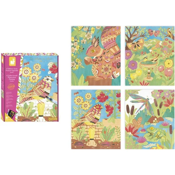 Janod Atelier Set Maxi Peinture à l'eau Jardin à partir de 6 ans