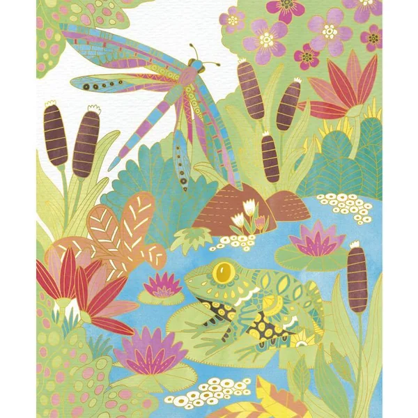 Janod Atelier Set Maxi Peinture à l'eau Jardin à partir de 6 ans