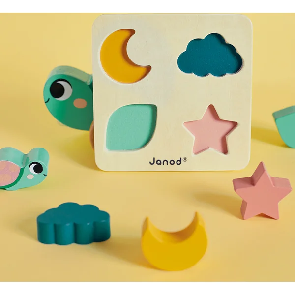 Janod Boîte Perfectionnement de la motricité fine chez les enfants à partir de 18 mois