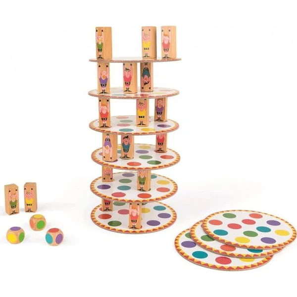 Janod Jeu de société pour enfants Acrobat 5+