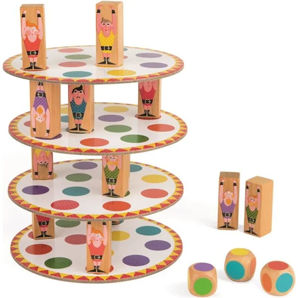 Janod Jeu de société pour enfants Acrobat 5+