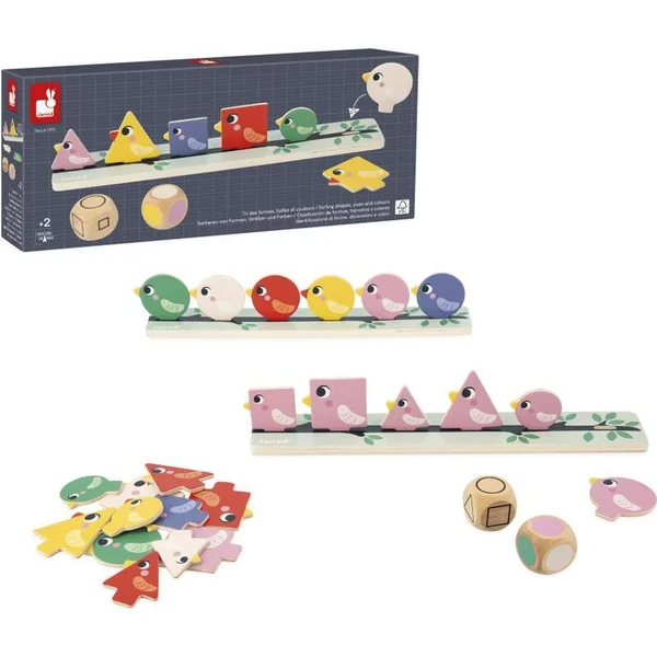 Janod Jeu éducatif Oiseaux Didactic