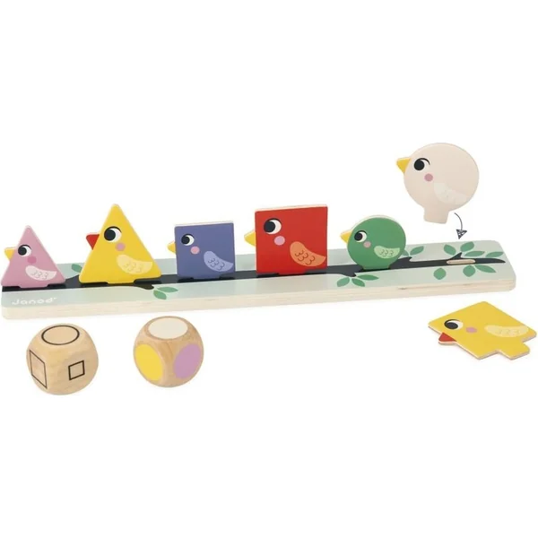 Janod Jeu éducatif Oiseaux Didactic
