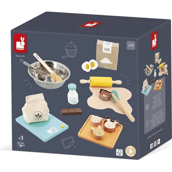 Janod Jouet pour enfants Nous faisons des gâteaux