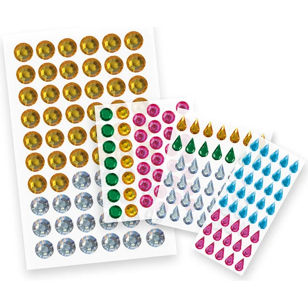 Janod My arts&crafts Kit créatif Strass et autocollants Animaux