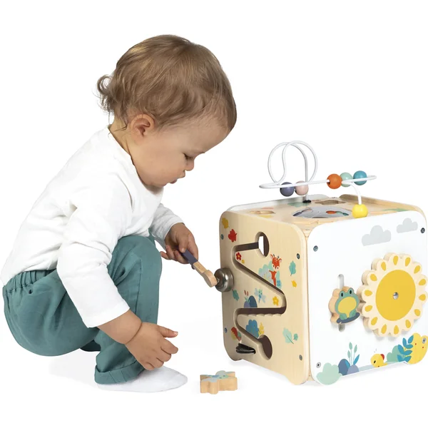 Janod Pure Cube d'activités en bois