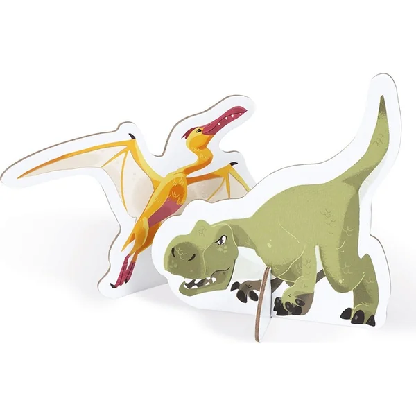 Janod Puzzle éducatif Dinosaures 200 pcs