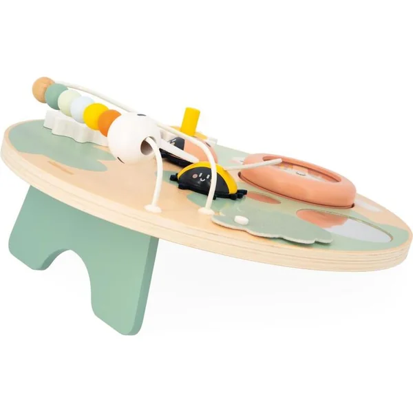 Janod Sweet Cocoon Planche d'activités en bois Jardin