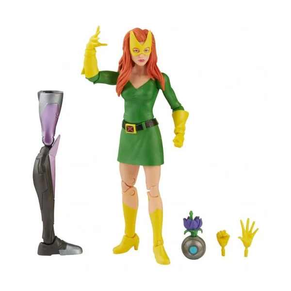 JEAN GREY FIGURINE X-MEN MARVEL LEGENDS SERIES HASBRO 15 CM