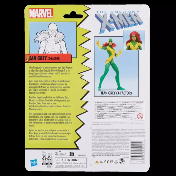 Jean Grey X-Factor figurine The Uncanny X-Men Marvel Legends Hasbro 15 cm