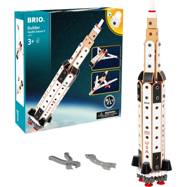 Jeu de construction BRIO BUILDER NASA Apollo Saturn V