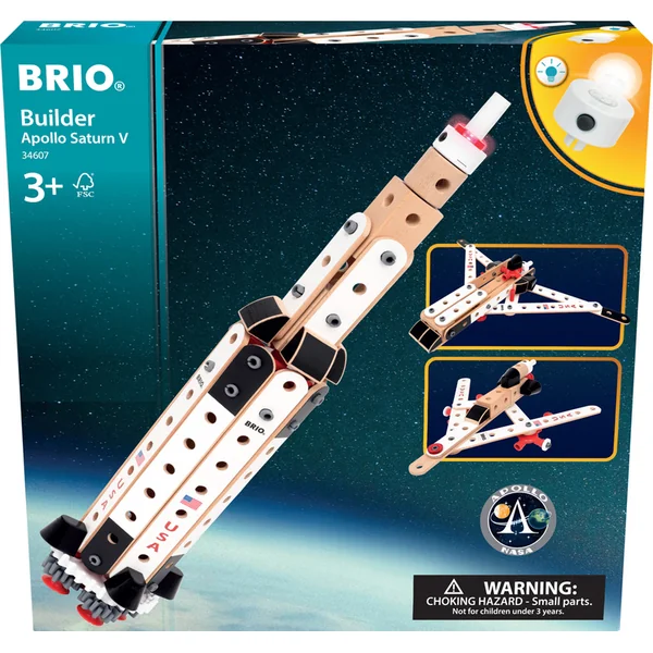 Jeu de construction BRIO BUILDER NASA Apollo Saturn V