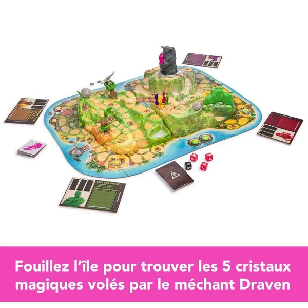 JEU JUMANJI L'ILE DU DANGER - PLATEAU 3D