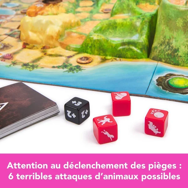JEU JUMANJI L'ILE DU DANGER - PLATEAU 3D