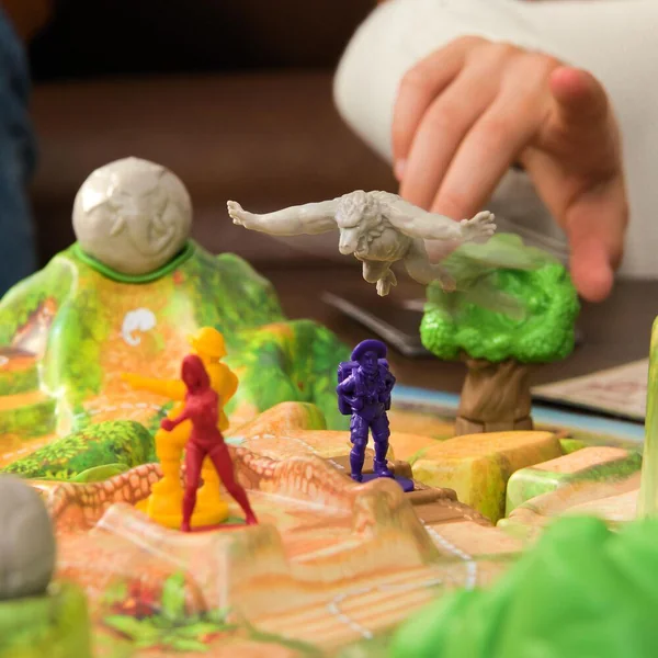 JEU JUMANJI L'ILE DU DANGER - PLATEAU 3D