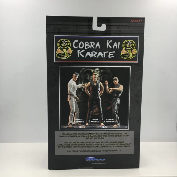 John Kreese figurine Deluxe Cobra Kai Select series 1 Diamond Select 18 cm