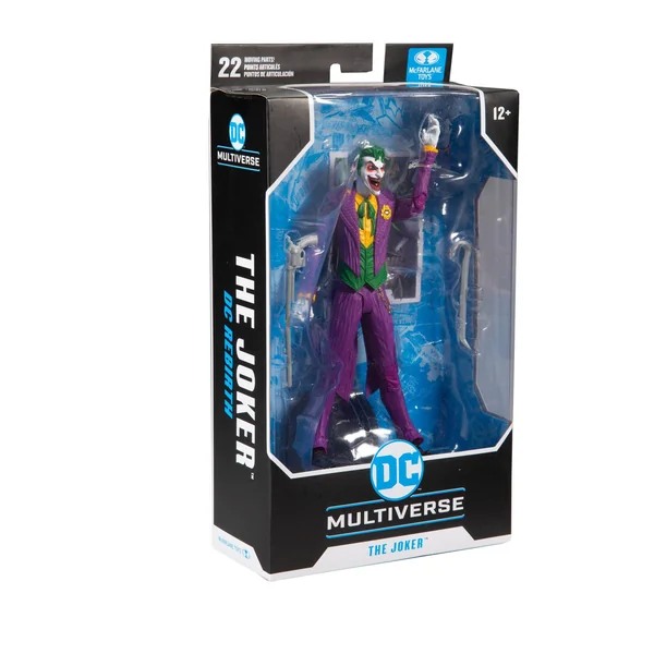JOKER DC REBIRTH FIGURINE DC MULTIVERSE McFARLANE TOYS 18 CM