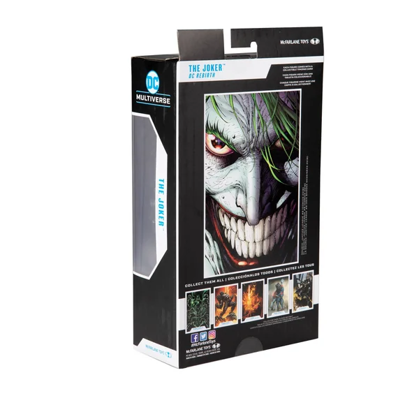 JOKER DC REBIRTH FIGURINE DC MULTIVERSE McFARLANE TOYS 18 CM