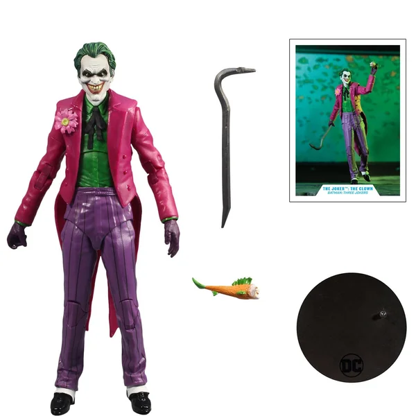 Joker The Clown figurine Batman Three Jokers DC Multiverse McFarlane Toys 18 cm