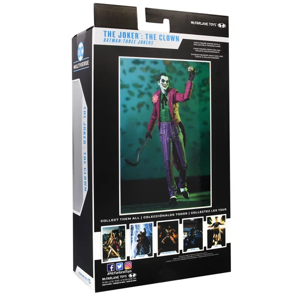 Joker The Clown figurine Batman Three Jokers DC Multiverse McFarlane Toys 18 cm