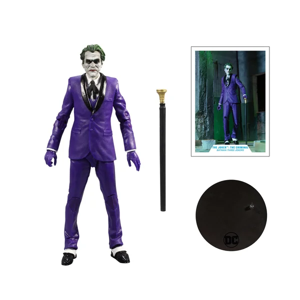 Joker The Criminal figurine Batman Three Jokers DC Multiverse McFarlane Toys 18 cm