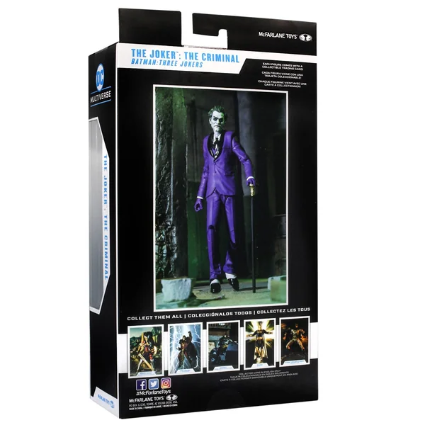 Joker The Criminal figurine Batman Three Jokers DC Multiverse McFarlane Toys 18 cm