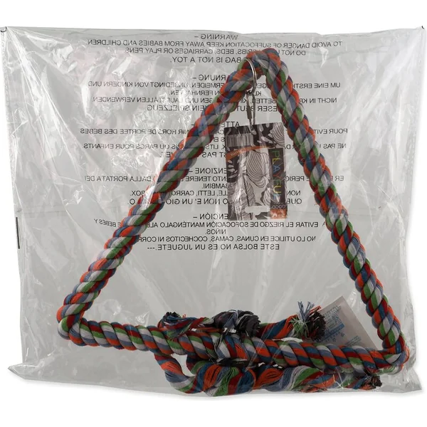 Jouet Bird Jewel balançoire avec cordes colorée 40x32cm